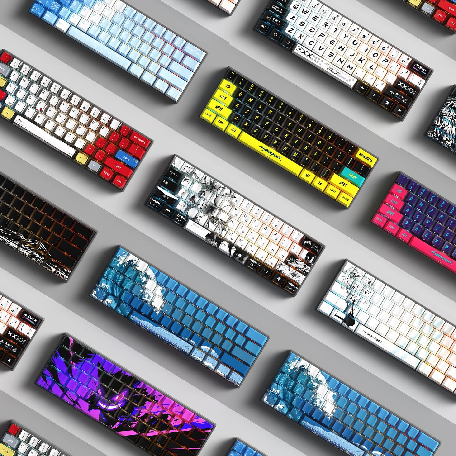 Keyboard custom keycaps set - 129 Key Combination